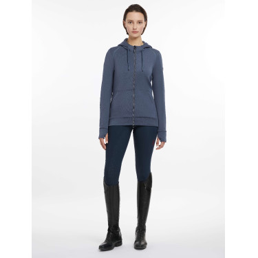 Felpa con cappuccio e zip da donna LeMieux Tabi Tech Felpa con cappuccio e zip da donna LeMieux Tabi Tech
