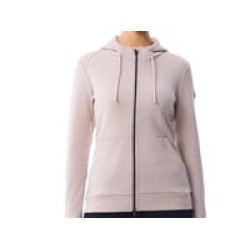 Felpa con cappuccio e zip da donna LeMieux Tabi Tech Pietra Grigio Felpa con cappuccio e zip da donna LeMieux Tabi Tech Pietra Grigio