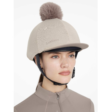 Cuffia in mesh Maria LeMieux Mandorla Beige