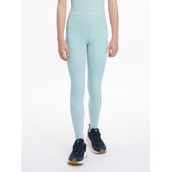 Leggings LeMieux in mesh Lizzie Young Rider Acqua