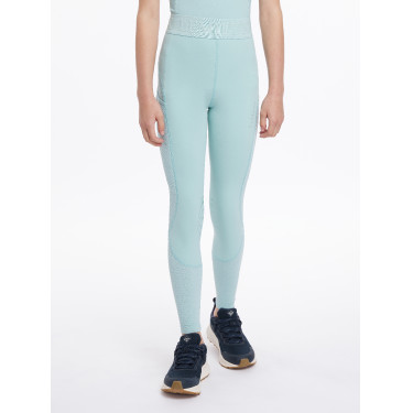 Leggings LeMieux in mesh Lizzie Young Rider Acqua