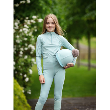 Leggings LeMieux in mesh Lizzie Young Rider Acqua Leggings LeMieux in mesh Lizzie Young Rider Acqua