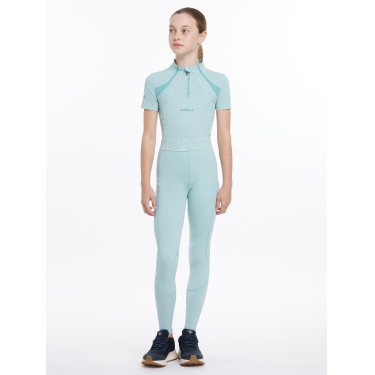Leggings LeMieux in mesh Lizzie Young Rider Acqua Leggings LeMieux in mesh Lizzie Young Rider Acqua