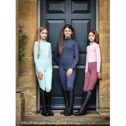 Leggings LeMieux in mesh Lizzie Young Rider Acqua Leggings LeMieux in mesh Lizzie Young Rider Acqua