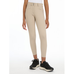 Pantaloni LeMieux fondo in silicone Izzy Young Rider Mandorla Beige
