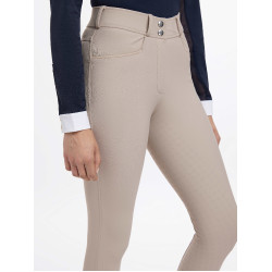 Pantaloni LeMieux Isabelle full grip donna Mandorla Beige Pantaloni LeMieux Isabelle full grip donna Mandorla Beige