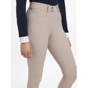 Pantaloni LeMieux Isabelle full grip donna Mandorla Beige Pantaloni LeMieux Isabelle full grip donna Mandorla Beige