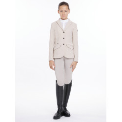 Giacca da concorso LeMieux Kennedy Young Rider Pietra Grigio