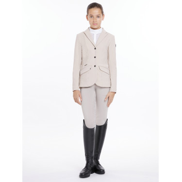 Giacca da concorso LeMieux Kennedy Young Rider Pietra Grigio