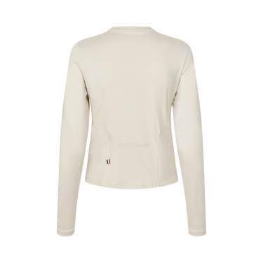 Top da allenamento Kingsland KLNico donna Giornata piovosa Grigio