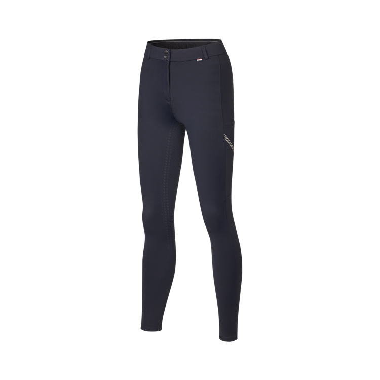 Pantaloni Kingsland KLKaya a grip integrale da donna per morfologie a H