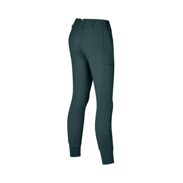 Pantalón Kingsland KLKira de asiento completo, talle regular para mujer Maggiolino verde di giugno