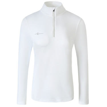 Maglietta Polo Active da donna Covalliero Bianco