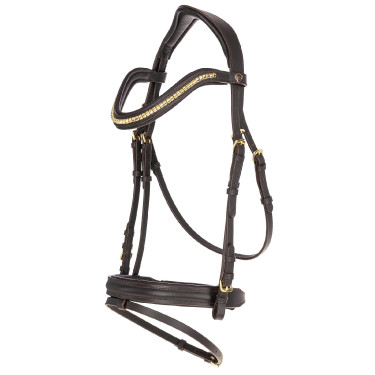 Briglia Clincher Covalliero Marrone