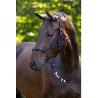 Capestro Covalliero corda annodata Blu scuro