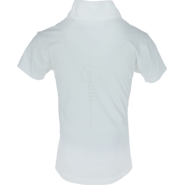 Polo da competizione Covalliero donna Bianco