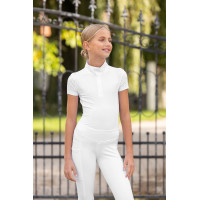 Polo da competizione Covalliero donna Bianco Polo da competizione Covalliero donna Bianco