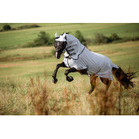 Maschera anti-mosche SuperFly Covalliero protezione per le orecchie Bianco