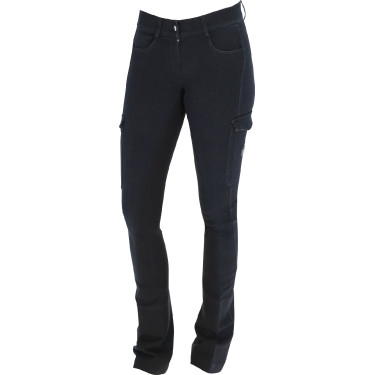 Pantaloni da equitazione Covalliero BasicPlus Jodhpur donna Grafite