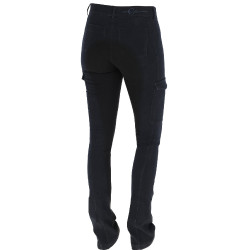 Pantaloni da equitazione Covalliero BasicPlus Jodhpur donna Grafite Grigio