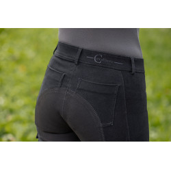 Pantaloni da equitazione Covalliero BasicPlus Jodhpur donna Grafite Grigio