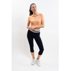 Legging Full grip Harcour Brookie Marino / albicocca Blu marino
