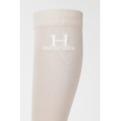 Calzini da equitazione Badminton Harcour Lino Beige