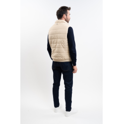 Gilet senza maniche Boston Harcour uomo Lino Beige Gilet senza maniche Boston Harcour uomo Lino Beige