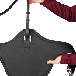 Cinghia pettorale Arena Nero Cinghia pettorale Arena Nero