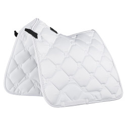 Sottosella da dressage Bates Bianco