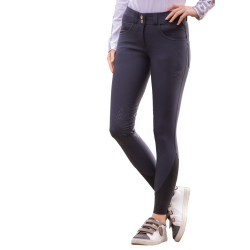 Pantaloni Pénélope Fun Stone donna Marina Blu marino