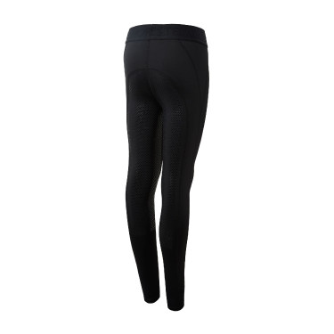 Leggings da equitazione da bambino con grip in silicone integrale Madison Horze Nero Leggings da equitazione da bambino con grip in silicone integrale Madison Horze Nero