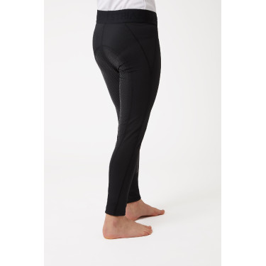 Leggings da equitazione da bambino con grip in silicone integrale Madison Horze Nero Leggings da equitazione da bambino con grip in silicone integrale Madison Horze Nero