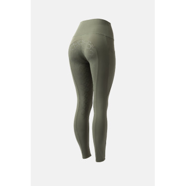 Leggings a vita alta con fondo in silicone integrale Gillian Horze donna Leggings a vita alta con fondo in silicone integrale Gillian Horze donna