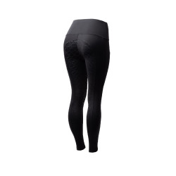 Leggings a vita alta con fondo in silicone integrale Gillian Horze donna Nero