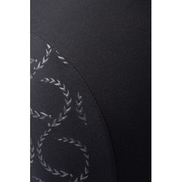 Leggings a vita alta con fondo in silicone integrale Gillian Horze donna Nero