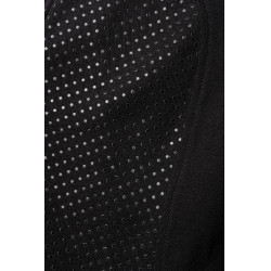 Pantaloni da equitazione Horze Felicia con grip a fondo intero Nero