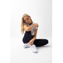Leggings Horze Mathilde da donna con grip in silicone Blu navy scuro Leggings Horze Mathilde da donna con grip in silicone Blu navy scuro