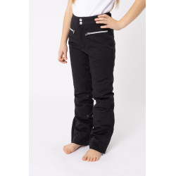 Pantaloni da equitazione imbottiti con silicone Adeline bambini Horze Nero Pantaloni da equitazione imbottiti con silicone Adeline bambini Horze Nero