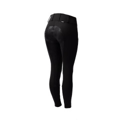 Pantaloni termici Grand Prix Horze con fondo in silicone per donna Nero
