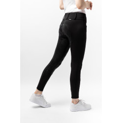 Pantaloni termici Grand Prix Horze con fondo in silicone per donna Nero