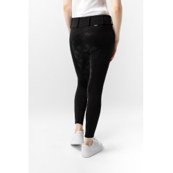 Pantaloni termici Grand Prix Horze con fondo in silicone per donna Nero
