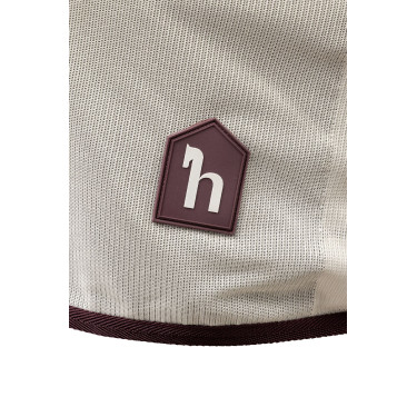 Coperta anti-mosche Horze Paso Fino con collo amovibile e protezione UV Vino Windsor Bordeaux