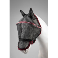 Maschera anti-mosche Horze con cerchietti Vino Windsor