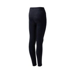 Leggings da equitazione da bambino con grip in silicone integrale Madison Horze Blu navy scuro