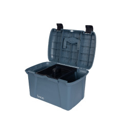 Scatola per la toelettatura Horze Apertura Blu marino