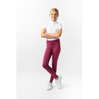 Leggings da equitazione per bambini Horze Dea Rosa secca