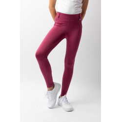 Leggings da equitazione per bambini Horze Dea Rosa secca
