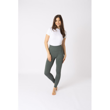 Leggings Scrunch Horze Nessa full grip senza cuciture Apertura Blu marino