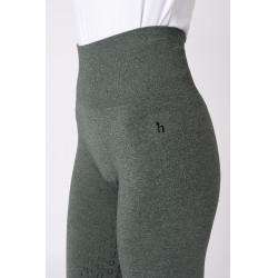 Leggings Scrunch Horze Nessa full grip senza cuciture Apertura Blu marino